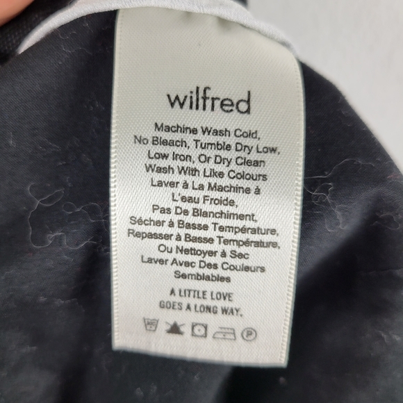 Wilfred Linen High Rise Tie Waist Rolled Hem Shorts - Picture 9 of 10